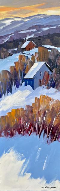 Lueurs d'hiver by Christian Bergeron